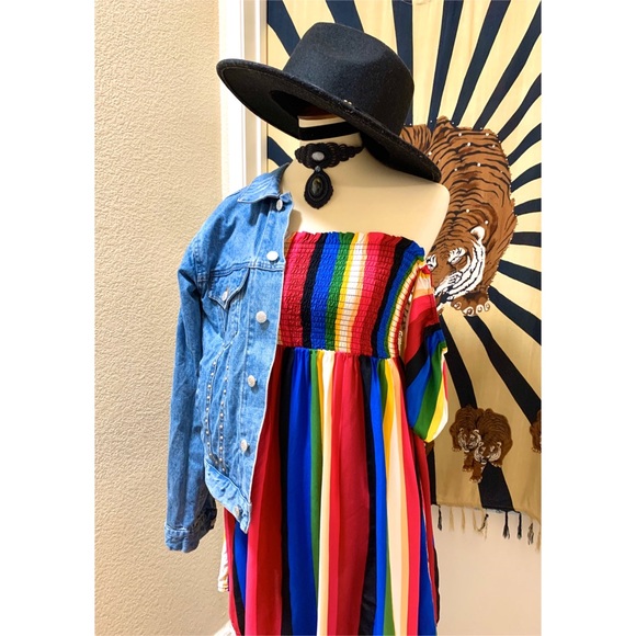 🌈 Stylish color block top - Picture 8 of 8